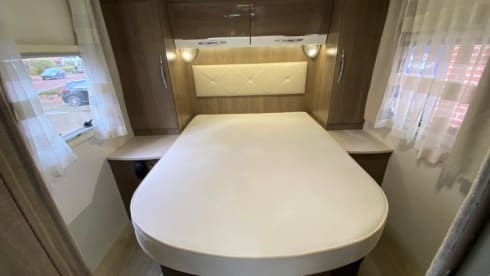 Bavaria Semi-Integral with queen-size bed