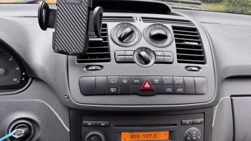 2-person Mercedes-Benz Vito camper van from 2011