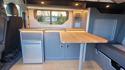 4 Berth Vauxhall Vivaro LWB Campervan
