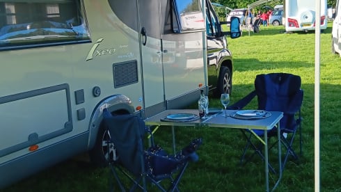 Bertie  – 4 berth Bürstner semi-integrated from 2012