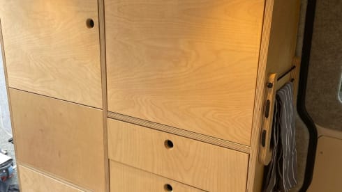 VW Canpervan con 2 posti letto - stile Scandi - 2018