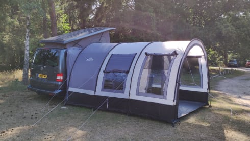 Happy Camper – Luxury 4/5p bus camper Volkswagen Multivan from 2008
