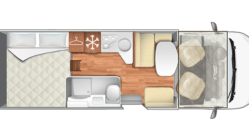 4p Fiat alcove from 2013