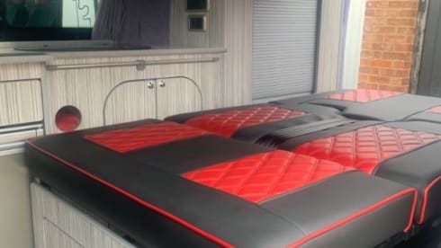 4 berth Volkswagen Transporter Campervan