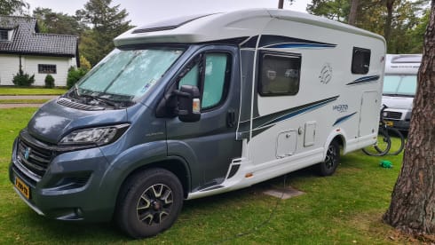 Nice Chausson bus camper with length bed
