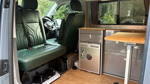 4 berth Volkswagen campervan from 2021