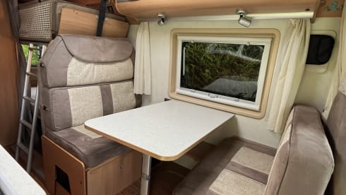 The bus – 4 berth, fully loaded 