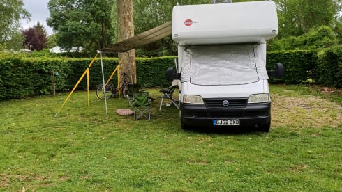 Burtie – 5 berth Bürstner semi-integrated from 2003