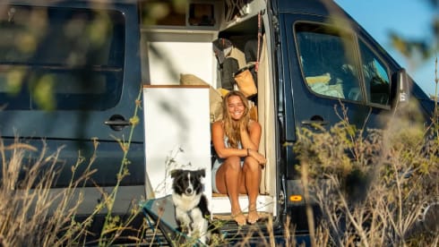 Off grid campervan for surfers, mountain bikers/racing cyclists