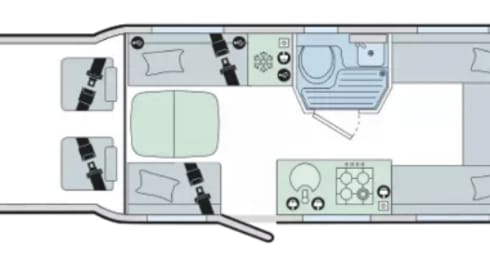 Lily – Lily - Luxury 4 Berth, Automatic Motorhome 