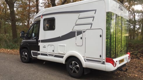 Compact, modern and above all cozy camper
