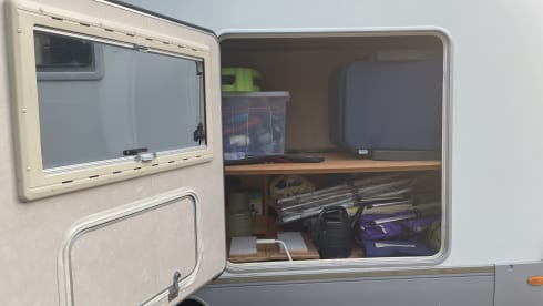 Nette ruime Adria Familie camper