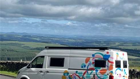 Shroomie – 2 berth Volkswagen crafter campervan