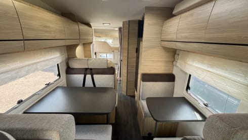 Brand New - Motorhome to Hire - 7 belts 7 berth Chausson 2024