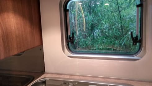 luxurious mobile home integral Bûrstner
