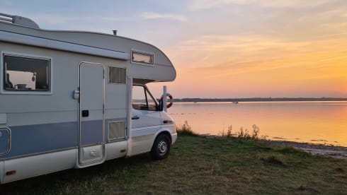 Beautiful luxury family camper