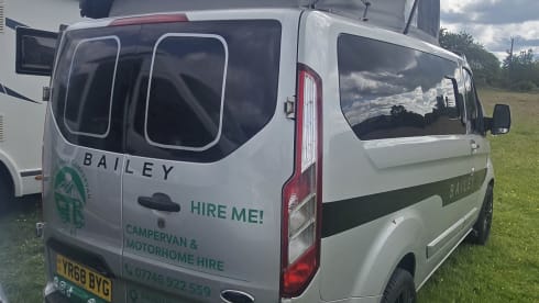 4 berth Ford campervan from 2018