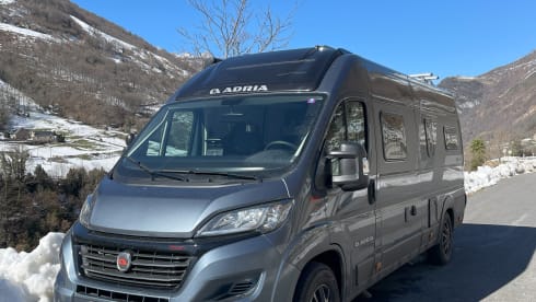 Adria Twin Supreme – Comfortable bus camper with automatic transmission + Switzerland vignette