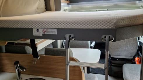 Dethleffs Just90 from 2023 with length bed 