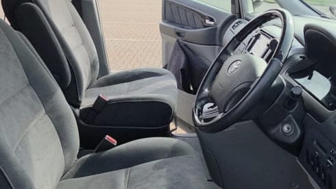 Reg  – 4 berth Toyota Alphard campervan 