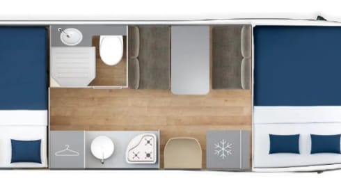 Camper Citroën Siena - 6 people