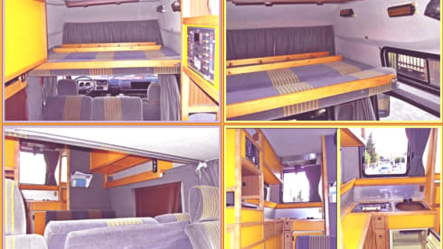 Totorro – Isola di Oléron: Vw Lt 28 resa affidabile e allestita di origine Elsi Aigle Diesel 6p