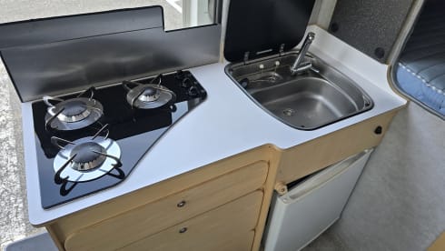 2p Renault camper bus uit 2004 