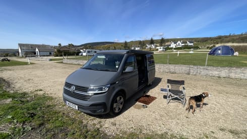 4 berth Volkswagen campervan from 2021