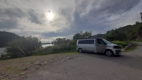 One life  – Including insurance the coolest Vw camper from Edinburgh airport 
