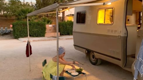 Rent a Campervan Blue CLassics ‘s Le Voyageur