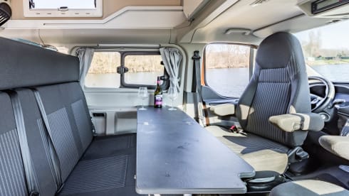 klein maar dapper  – 2 Ford bus nugget from 2019