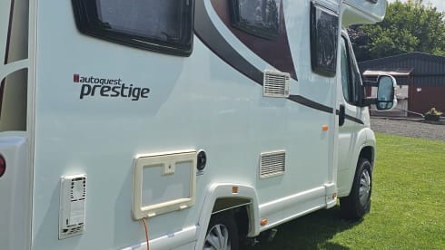 Elddis Prestige Motorhome 4 Berth Overcab Bed U-Shaped Lounge