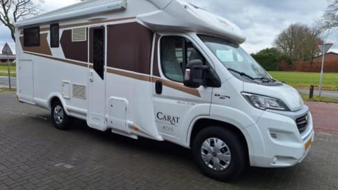 5 peroons familie camper – 5p Fiat integrated uit 2017