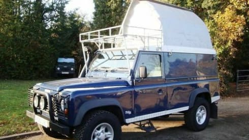 Blue Belle – Land Rover Camper for Family Camping
