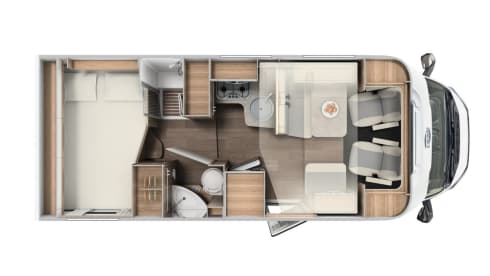 Carado T334 – Discover SPAIN with the camper! Rent a Carado MODEL 2021 now