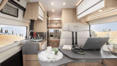 4p Family campervan from 2024