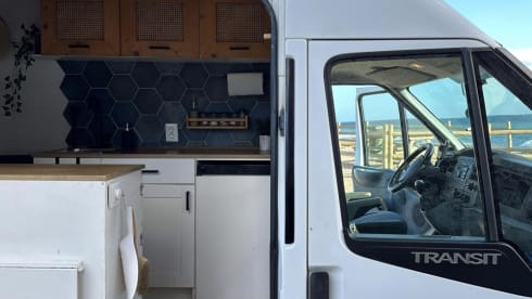Ford transit camperbus  – 2p Ford bus uit 2007