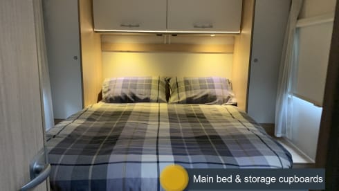 4 berth Sunlight family luxury motorhome