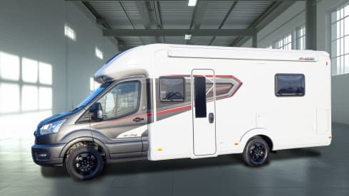 Betty Jane – Autotrail semi-geïntegreerd met 4 slaapplaatsen vanaf 2025