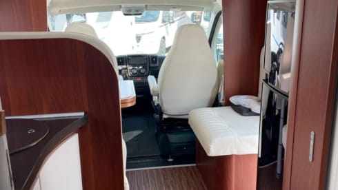 Fiat Superbrig 4 person mobile home driving license C/C1