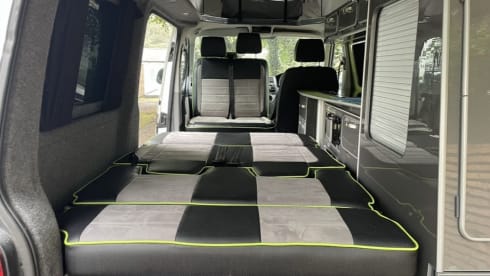 4 berth Volkswagen campervan from 2013