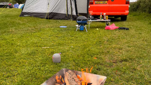 Paulo – An Orange Adventure! 3 berth Volkswagen campervan from 2007