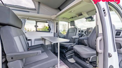 "Kip" Nugget – Ford "Kip" Nugget campervan from 2024, for the ideal holiday! 