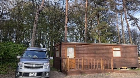 Ellie  – 4 berth Nissan campervan from 2006