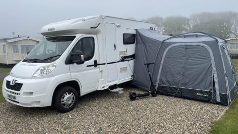 2 berth Peugeot integrated from 2013