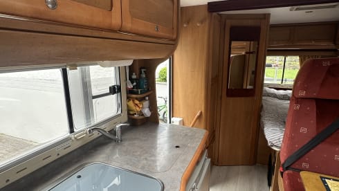 Rover  – 4 berth Fiat campervan PET FRIENDLY