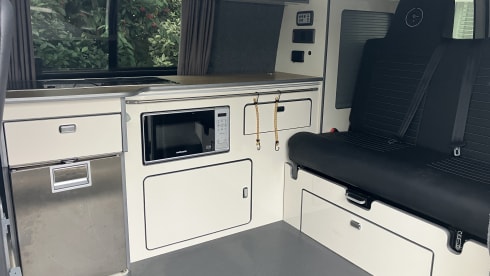 Green Machine – 4 berth VW campervan