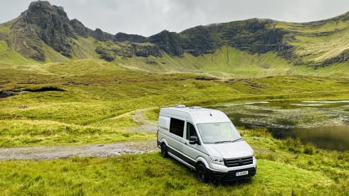 4 berth Volkswagen campervan from 2019