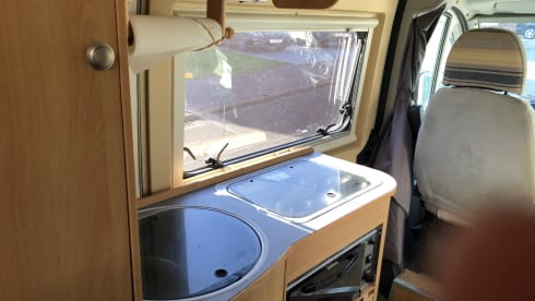 Pixie – 3 berth Adria Twin 600 Camper van from 2007