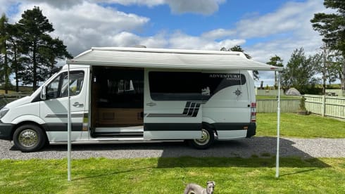 3 berth Mercedes-Benz campervan from 2015